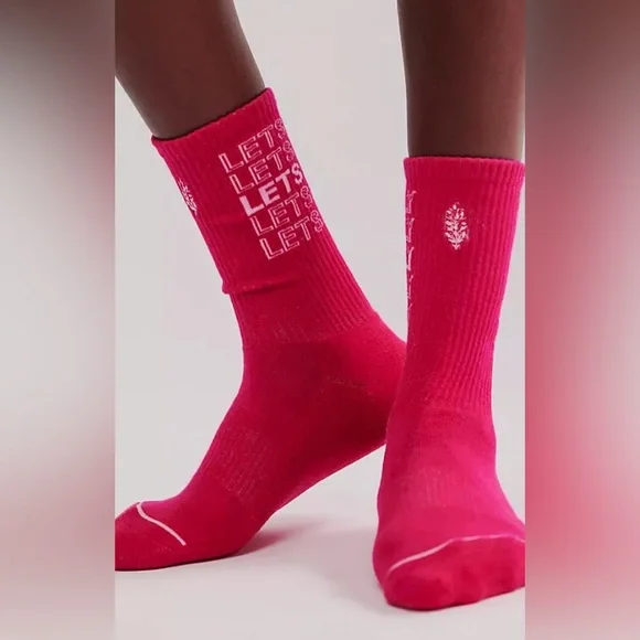 NWT FP Movement Tagline-Tall Tube Socks - Picture 2 of 5